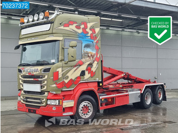 Camion ampliroll SCANIA R 580