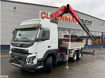 Camion grue VOLVO FMX 500