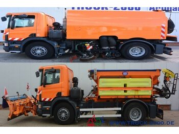 Balayeuse de voirie Scania 94G260 Kehrmaschine Bürsten Li / Re+Winterdienst