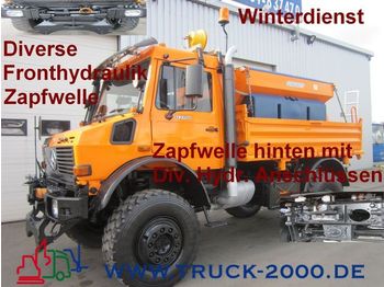 UNIMOG U 2150 Winterdienst Div Zapfwellen + Hydraulik - Balayeuse de voirie