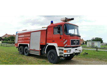 Camion de pompier MAN 25.502 Feuerwehr 6x6 GTLF 8000: photos 1