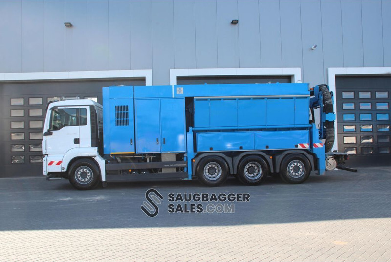 Camion hydrocureur MAN TGS 35.480 RSP 2016 Saugbagger: photos 2