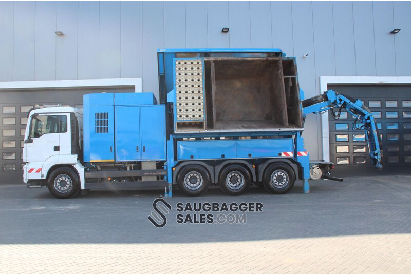 Camion hydrocureur MAN TGS 35.480 RSP 2016 Saugbagger: photos 6
