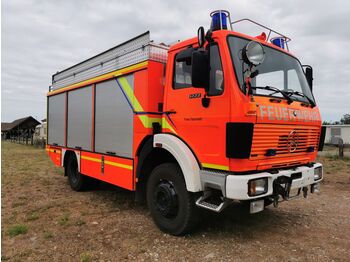 Camion de pompier Mercedes-Benz 1222AF Feuerwehr Allrad 4x4 Basisfahrzeug: photos 1