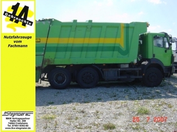 Mercedes-Benz 2527 L 6x2/4 Umleerer-FAUN 20/901E Hecklader - Véhicule de voirie/ Spécial
