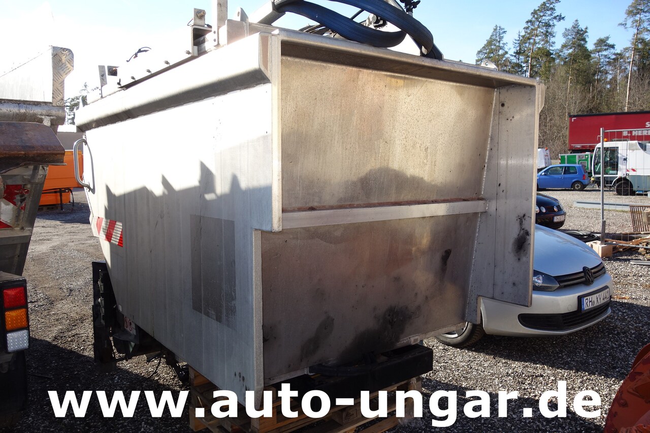 Benne à ordures ménagères pour transport de déchets Multicar Müllaufbau PB400 Aluaufbau mit Hilfsrahmen 4m³ Kipper Presse Lifter: photos 23
