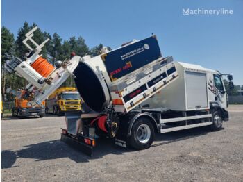 Camion hydrocureur RENAULT GAMA KANRO KOMBI 5000 WUKO FOR CHANNEL CLEANING: photos 1