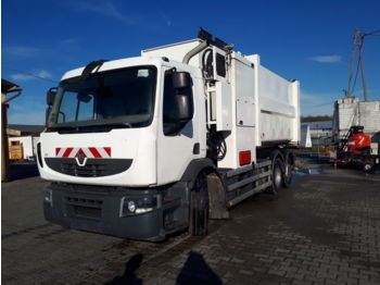 Benne à ordures ménagères RENAULT Premium 280 DXI garbage truck, side discharge: photos 1