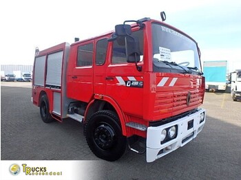 Camion de pompier Renault G 230 + MANUAL + FIRE TRUCK + 35889KM !: photos 1