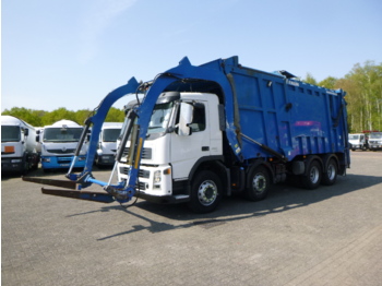 Benne à ordures ménagères Volvo FM 360 8X4 RHD Faun Frontpress refuse truck: photos 1