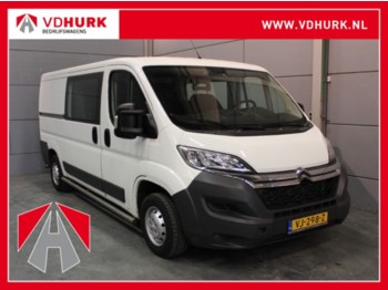 Fourgon Citroën Jumper 2.2 HDI 131 pk DC Dubbel Cabine L2H1 Airco/Trekhaak/Sidebars