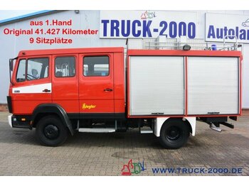 Fourgon Mercedes-Benz 814 D Feuerwehr Löschfahrz.+Tank 41TKM 9 Sitzer