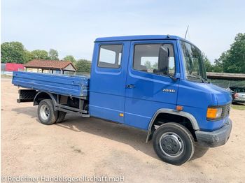 Fourgon plateau Mercedes-Benz 709 D Vario DoKa Pritsche 2xAHK 6-Sitzplätze TÜV