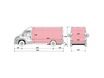 Fourgon utilitaire Fiat Ducato 35H L5H2 Kasten 2.3 MJet 140 Euro 6D-Temp