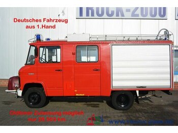 Fourgon utilitaire Mercedes-Benz 608 D LF8 Feuerwehr Bachert 9-Sitzer Löschpumpe