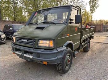 Fourgon plateau IVECO 4x4 all wheels drive light cargo truck military chassis: photos 2