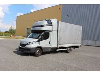Véhicule utilitaire plateau baché Iveco DAILY 35S21, SLEEPING CABIN, SIDE WALLS: photos 1