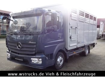 Fourgon pour transport de animaux Mercedes-Benz 821L" Neu" WST Edition" Menke Einstock Vollalu: photos 1