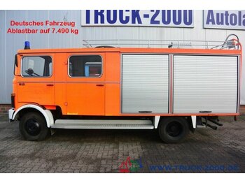 Fourgon, Utilitaire double cabine Mercedes-Benz LP 813 TROLF Feuerwehr 9 Sitzer nur 18.760 km: photos 1