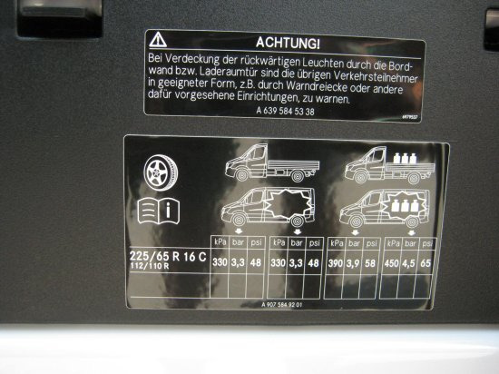 Fourgon utilitaire Mercedes-Benz Sprinter 315 CDI Standart-Hoch: photos 13