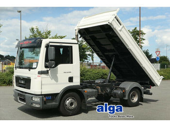 Véhicule utilitaire benne MAN 8.220 TGL 4x2, Meiller, Klima, Maul-AHK