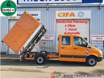 Véhicule utilitaire benne Mercedes-Benz 311 CDI/A Kipper 6 Sitzer Klima AHK 1.Hd TÜV NEU