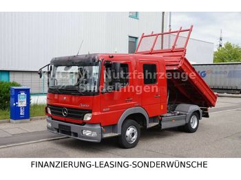 Véhicule utilitaire benne Mercedes-Benz Atego 822K Doppelkabine Kipper 6-Sitze Euro4 AHK