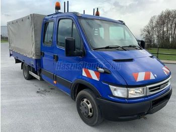 Véhicule utilitaire plateau baché IVECO DAILY 50 C 14 DOKA P+P