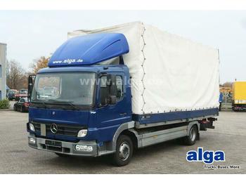 Véhicule utilitaire plateau baché Mercedes-Benz 815 L Atego 4x2, MBB LBW, 6.200mm lang, Luftfe.