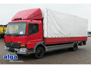 Véhicule utilitaire plateau baché Mercedes-Benz 918, 7.130mm lang, Lbw, Edscha