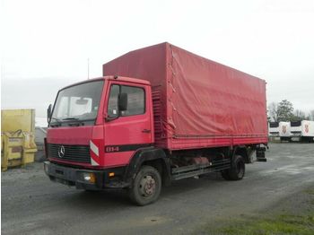 Véhicule utilitaire plateau baché Mercedes-Benz LN 814 Pritsche LBW