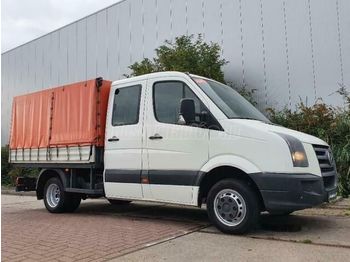Véhicule utilitaire plateau baché VOLKSWAGEN CRAFTER 50 DOKA P+P