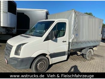 Véhicule utilitaire plateau baché Volkswagen Crafter Pritsche 35 Plane ,5 TDI Anhängerkung