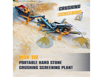 FABO MCK-110 MOBILE CRUSHING & SCREENING PLANT FOR HARDSTONE - Concasseur mobile: photos 1