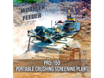 FABO PRO-150 MOBILE CRUSHER | WOBBLER FEEDER - Concasseur mobile: photos 1