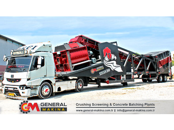 General Makina Titan 100 m3 Mobile Concrete Batching Plant - Centrale à béton: photos 2