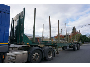 Kässbohrer SB 12-20 NL Holztransporter *8xRungen - Semi-remorque grumier: photos 1