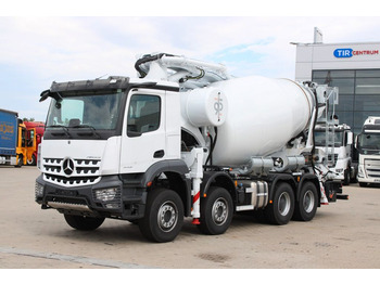 Mercedes-Benz ACTROS 4143, 8X4, PUMPMIX CIFA MAGNUM MK28L - Camion malaxeur pompe: photos 1
