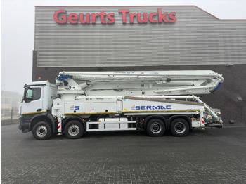 Mercedes-Benz Arocs 4451 8X4 + SERMAC 5RZ51 METER CONCREET PUM - Camion pompe: photos 1