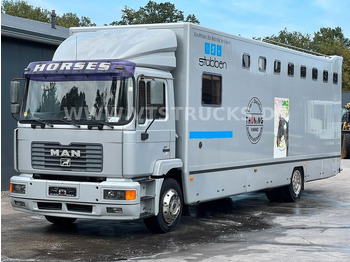 MAN 18.280 Roelofsen mit Wohnabteil - Camion chevaux: photos 1