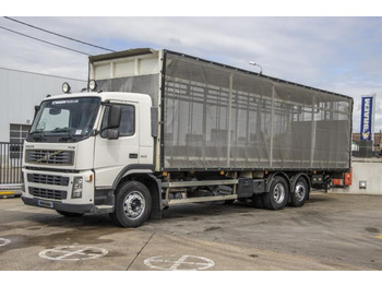 Volvo FM 300-6x2+Direct./Gelenkt/Steering - Camion à rideaux coulissants: photos 1