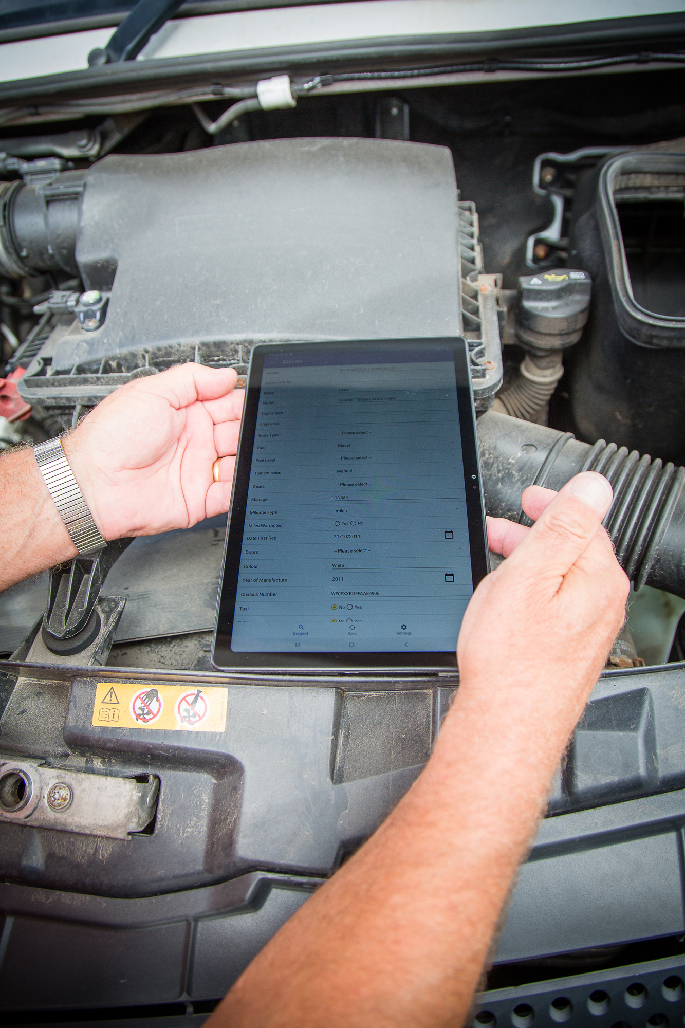 COMMERCIAL VEHICLE AUCTIONS LIMITED - Véhicules utilitaires FORD Transit - Année: 2016, diesel undefined: photos 9