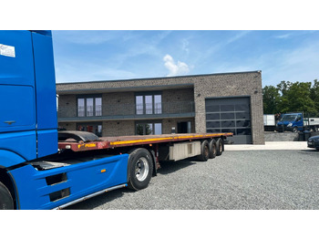 Semi-remorque plateau