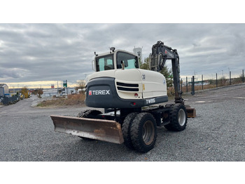 Pelle sur pneus Terex TW85 Mobilbagger Verstellausleger: photos 4