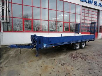 Remorque porte-engin surbaissée pour transport de équipements lourds Obermaier Tandemtieflader, 6,30 m Ladefläche: photos 1
