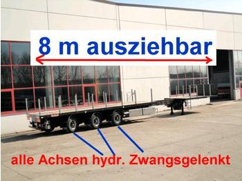 Semi-remorque Nooteboom 3 Achs Tele- Sattelauflieger, ausziehbar bis 21,: photos 1