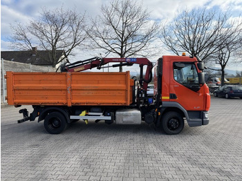 Camion ampliroll, Camion grue DAF FA LF 180 8t / Abrollkipper, Ladekran   Containe: photos 5