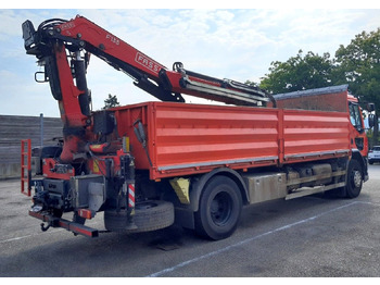 Camion plateau, Camion grue DAF FA LF 320 19t Fassi Kran: photos 4