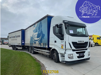 Camion à rideaux coulissants IVECO Stralis