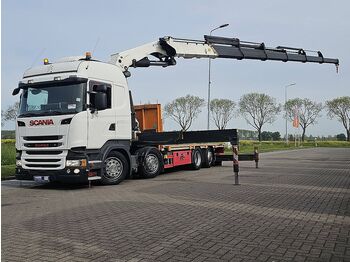 Camion plateau SCANIA R 490